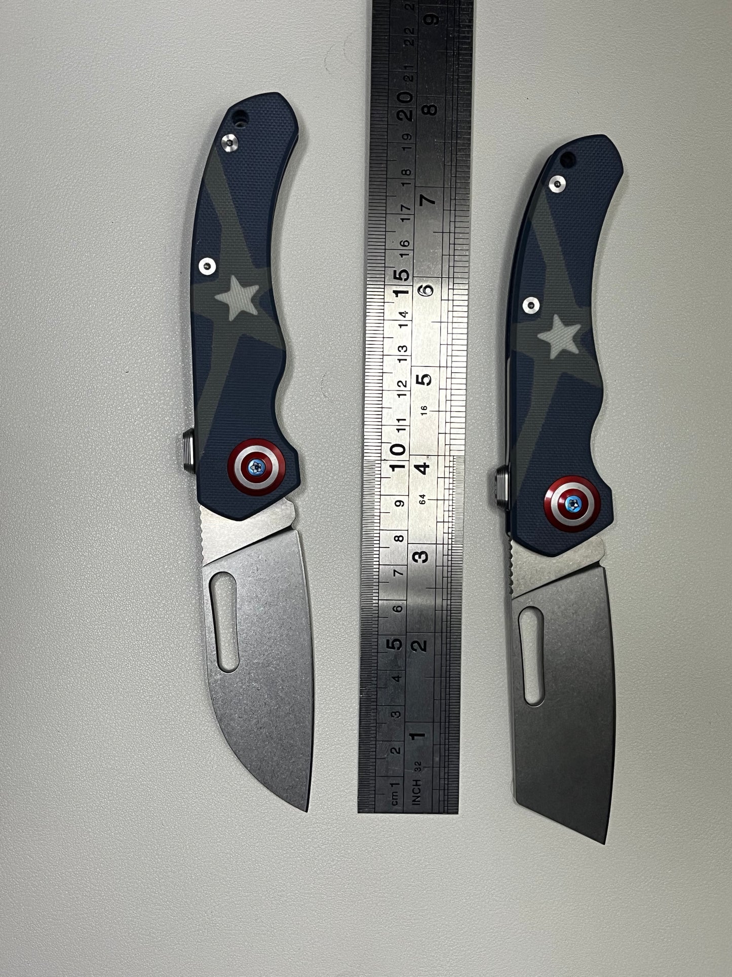 Marvel Series - Captain America Elements Outdoor Bearing Folding Knife
